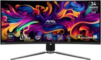 MAG 341CQPDE 87 cm (34") QD-OLED Gaming Monitor schwarz, Ultrawide (3440x1440), 0,03 ms Reaktionszeit, gebogen