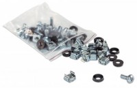 Schraubensatz 50-teilig silber