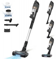LSV-V201-GEUR Akku-Stielstaubsauger grau, 50 min Laufzeit, 0,75 l Staubvolumen, Elektro-Bodenbürste, Tierhaar-Düse