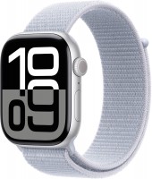 Watch Series 10 (46mm) GPS Aluminium mit Sport Loop silber/blaue wolke