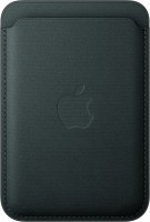 Feingewebe Wallet mit MagSafe dunkelgrün