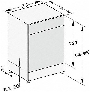 Miele G 5210 SC Active Plus Stand-Geschirrspüler 60 cm edelstahl  