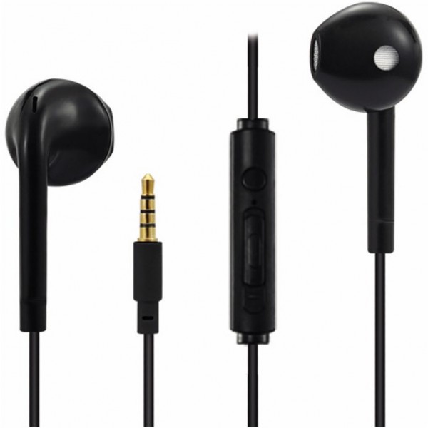 Comfort In-Ear-Kopfhörer mit Kabel schwarz