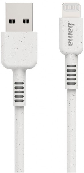 Ladekabel Eco (1m) USB-A>Lightning weiss