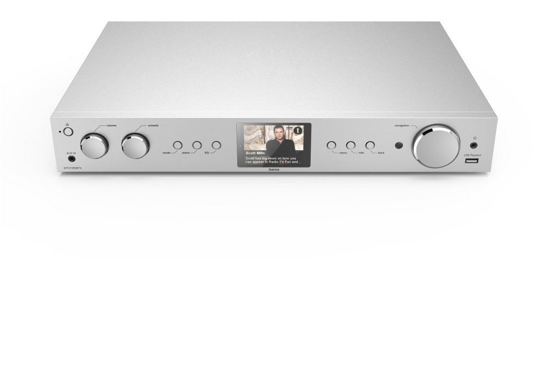 DIT2105SBTX Tuner silber