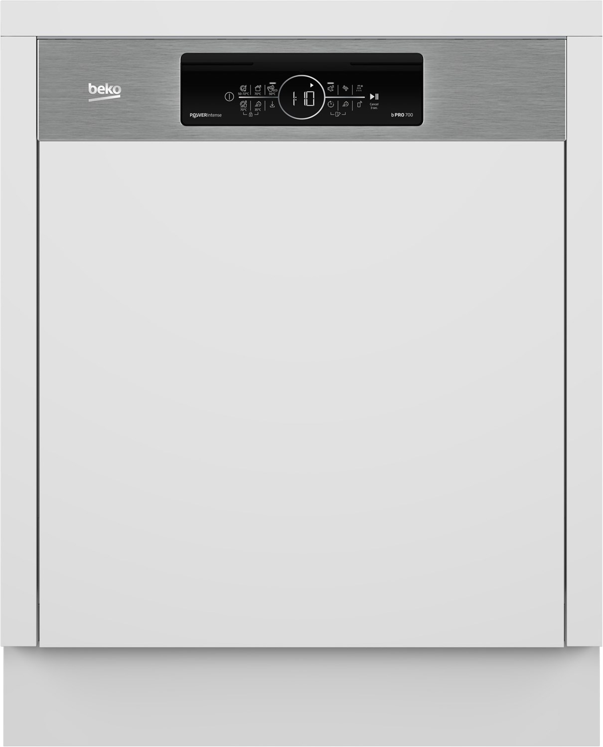 BDSN36541XP Teilintegrierter Einbau-Geschirrspüler 60 cm