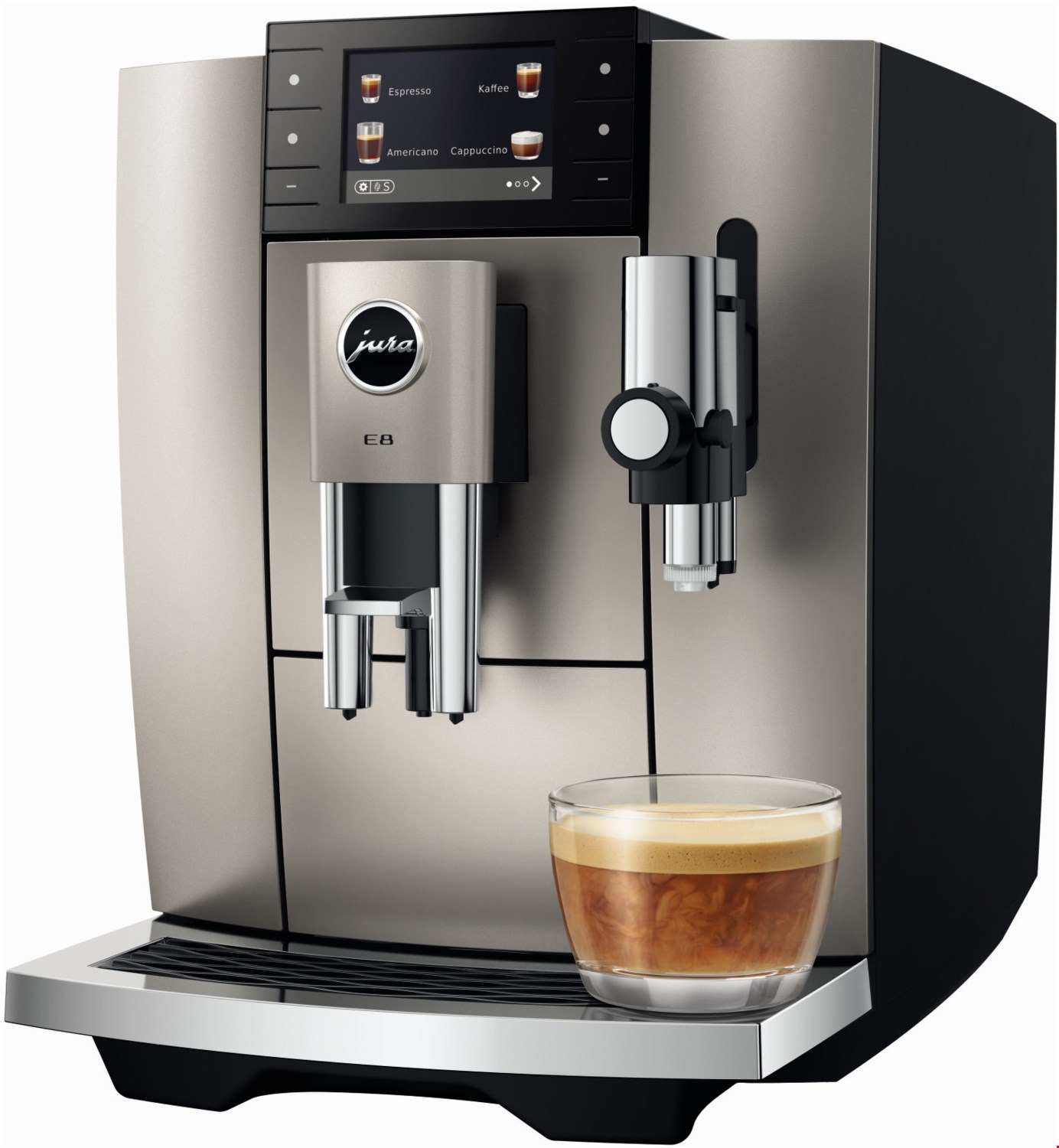 JURA E8 Midnight Silver (ED)