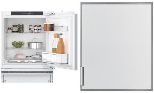 KUR21VXE0 Unterbau-Kühlschrank KUR21VFE0 + KFZ10AX0 weiß