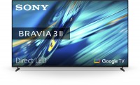 BRAVIA 3 II K-100XR35M2 253 cm (100") LCD-TV mit LED-Technik schwarz, 4K Ultra HD, Smart-TV, HDR-Wiedergabe, 100 Hz, DVB-T2/DVB-C/DVB-S2