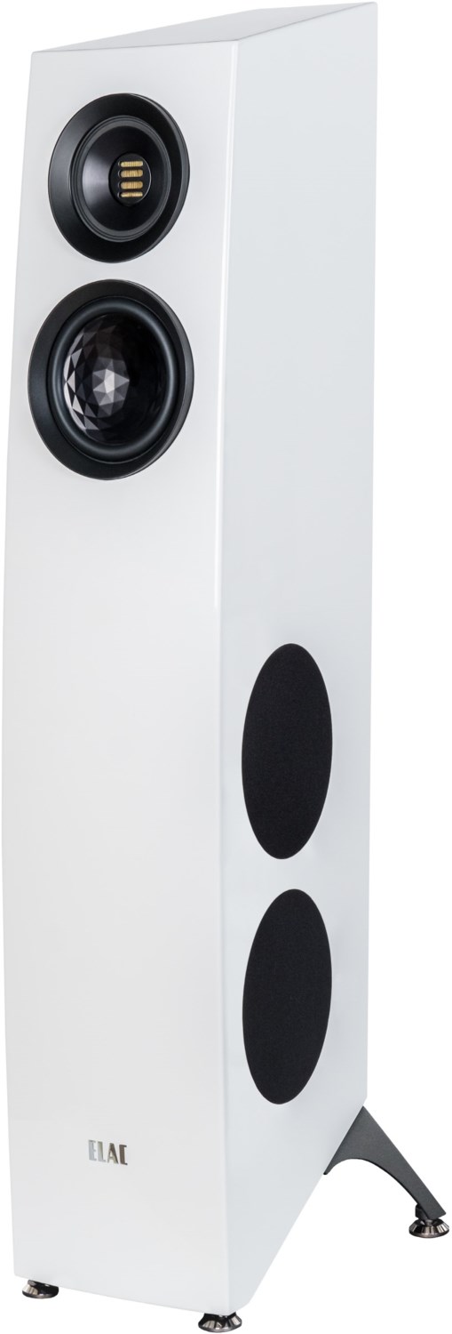 Concentro S 507 /Stück Stand-Lautsprecher hochglanz weiß