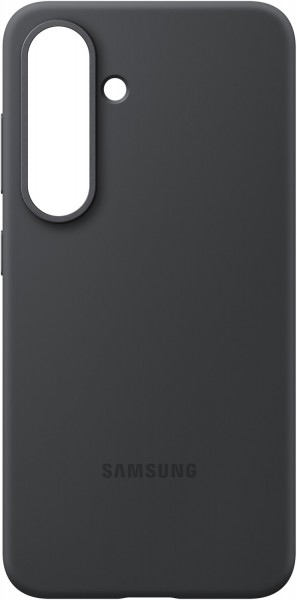 Silicone Case für Galaxy S25 schwarz