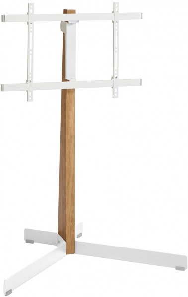 TVS 3695 (40-77") TV-Bodenständer eichenholz/weiß