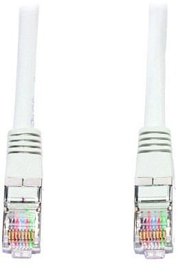 CC 42/1 Cat.5e Patchkabel (1m) weiß