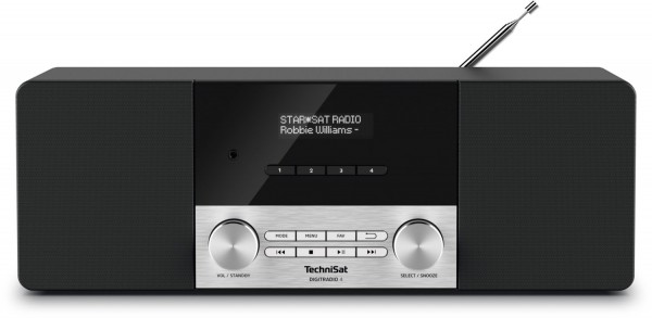DigitRadio 4 schwarz/silber