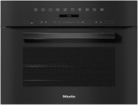 H 7244 B Einbaubackofen obsidianschwarz, 49 l, Rückwand katalytisch beschichtet, A+