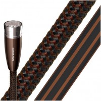 Mackenzie XLR>XLR (2x 0,5m) Kabel schwarz/braun