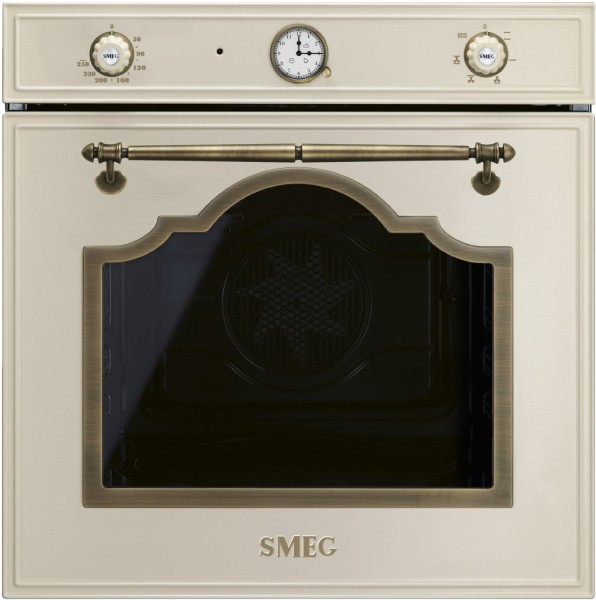 SF67C1PO Einbaubackofen creme, 70 l, 59,7 cm breit, A