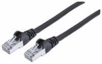Patchkabel mit Cat7-Rohkabel S/FTP schwarz (30m)
