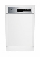 b300 DSS28021X integrierbarer Geschirrspüler 45 cm edelstahl