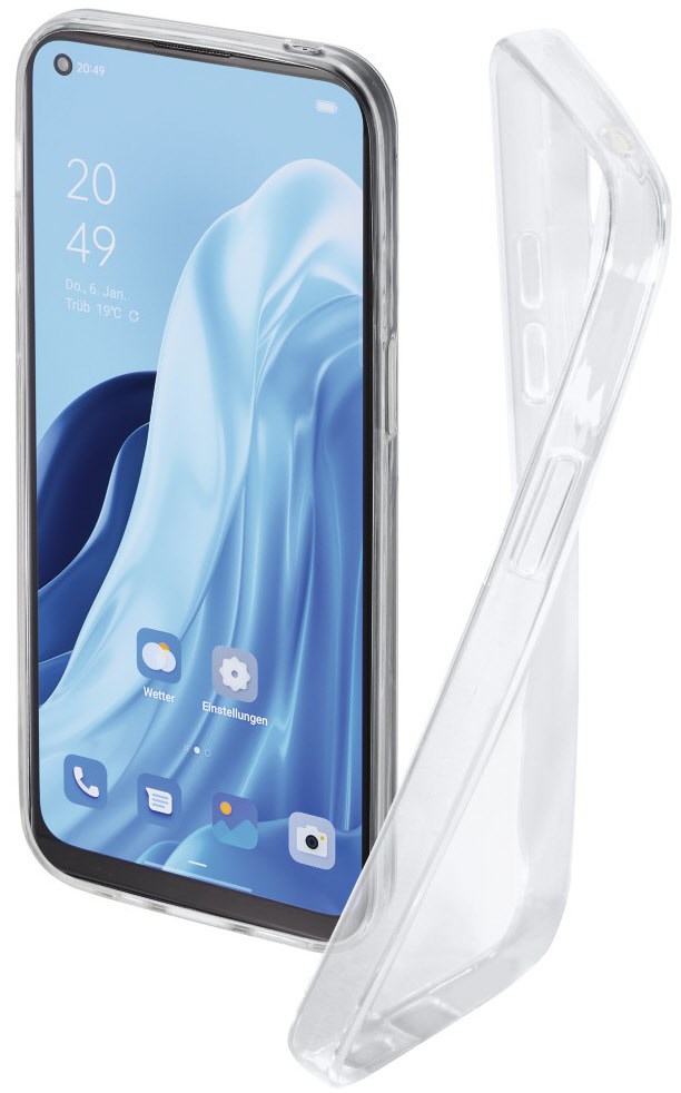 Cover Crystal Clear für Oppo Reno8 Lite 5G transparent