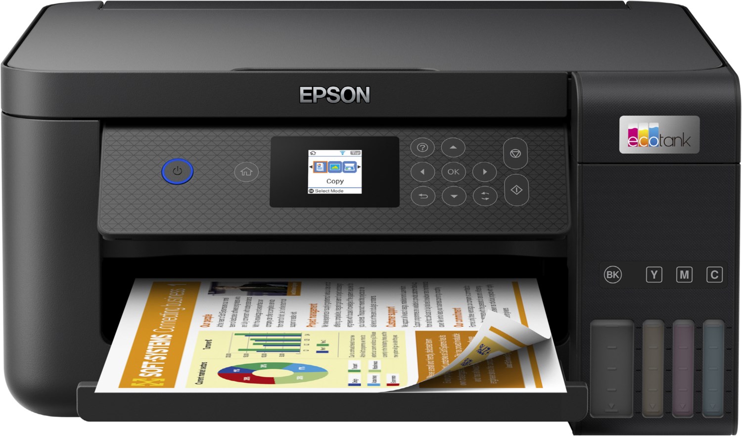 Epson EcoTank ET-2850 Multifunktionsgerät Tinte schwarz