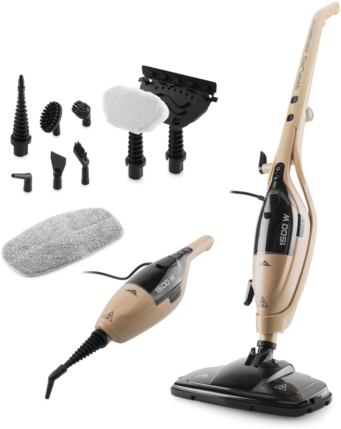 Vapuro Dampfmopp braun
