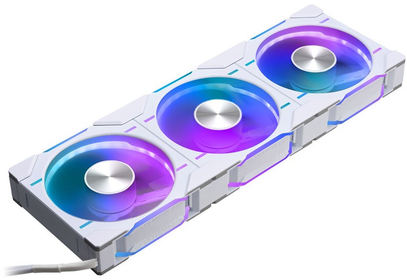 Image of D30 PWM Rev.Airflow (120mm) 3erPack Lüfter weiß