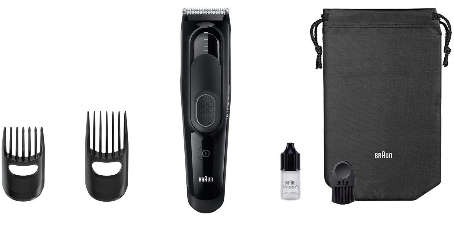 Braun HC5050 HairClipper Haarschneider schwarz  - Onlineshop EURONICS