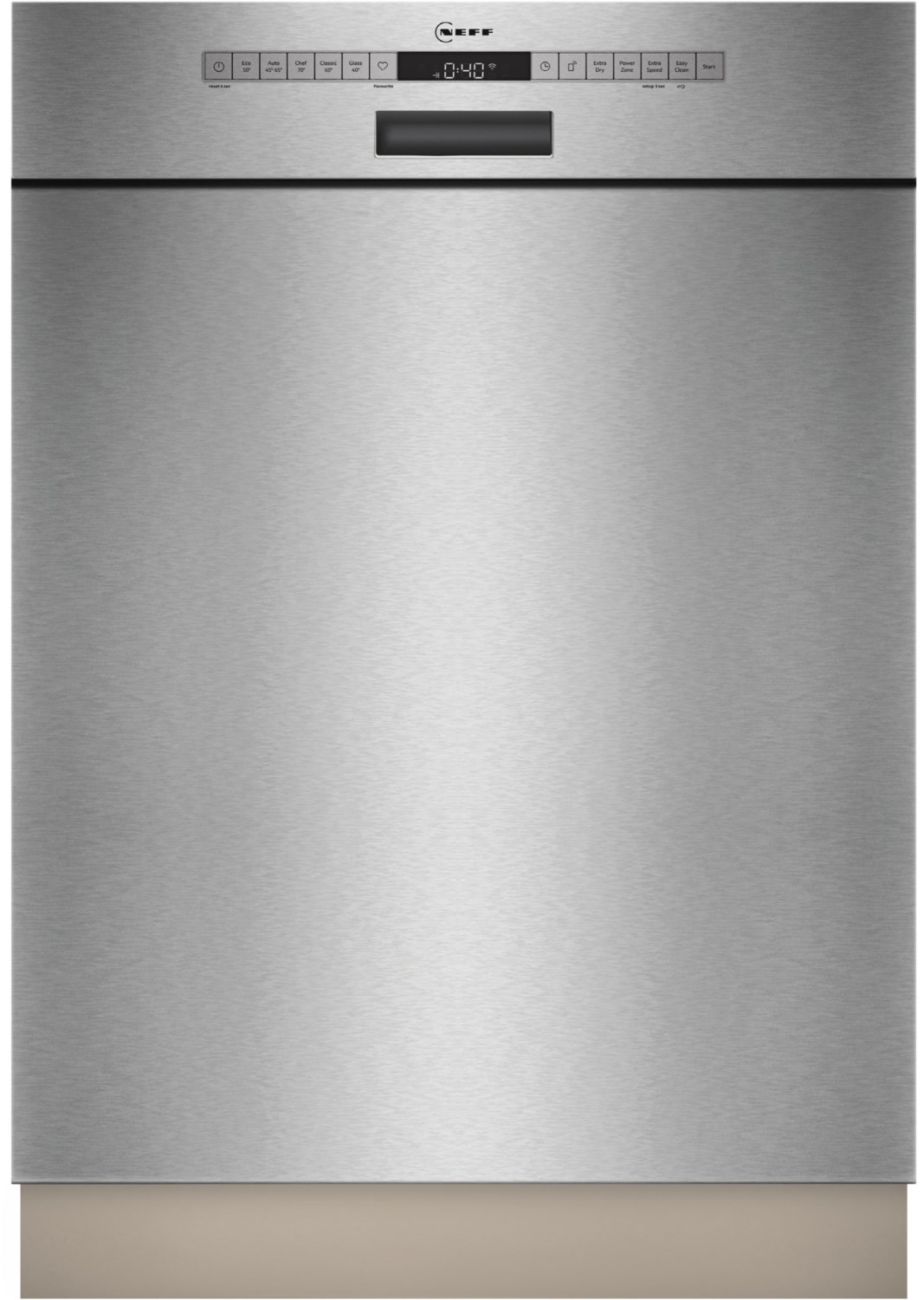 S125ECS15E Unterbau-Geschirrspüler 60 cm edelstahl