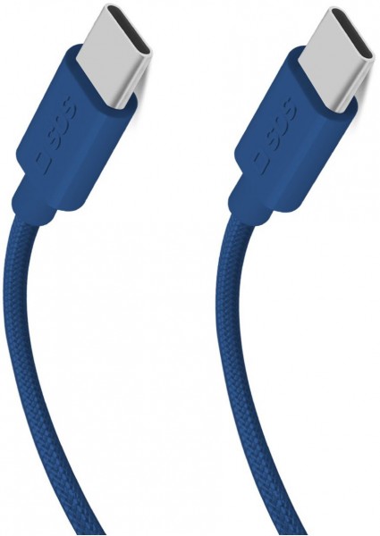 USB 2.0 Type-C Kabel (1,5m) blau
