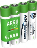 NiMH Micro AAA (1.050mAh) 4er Akku
