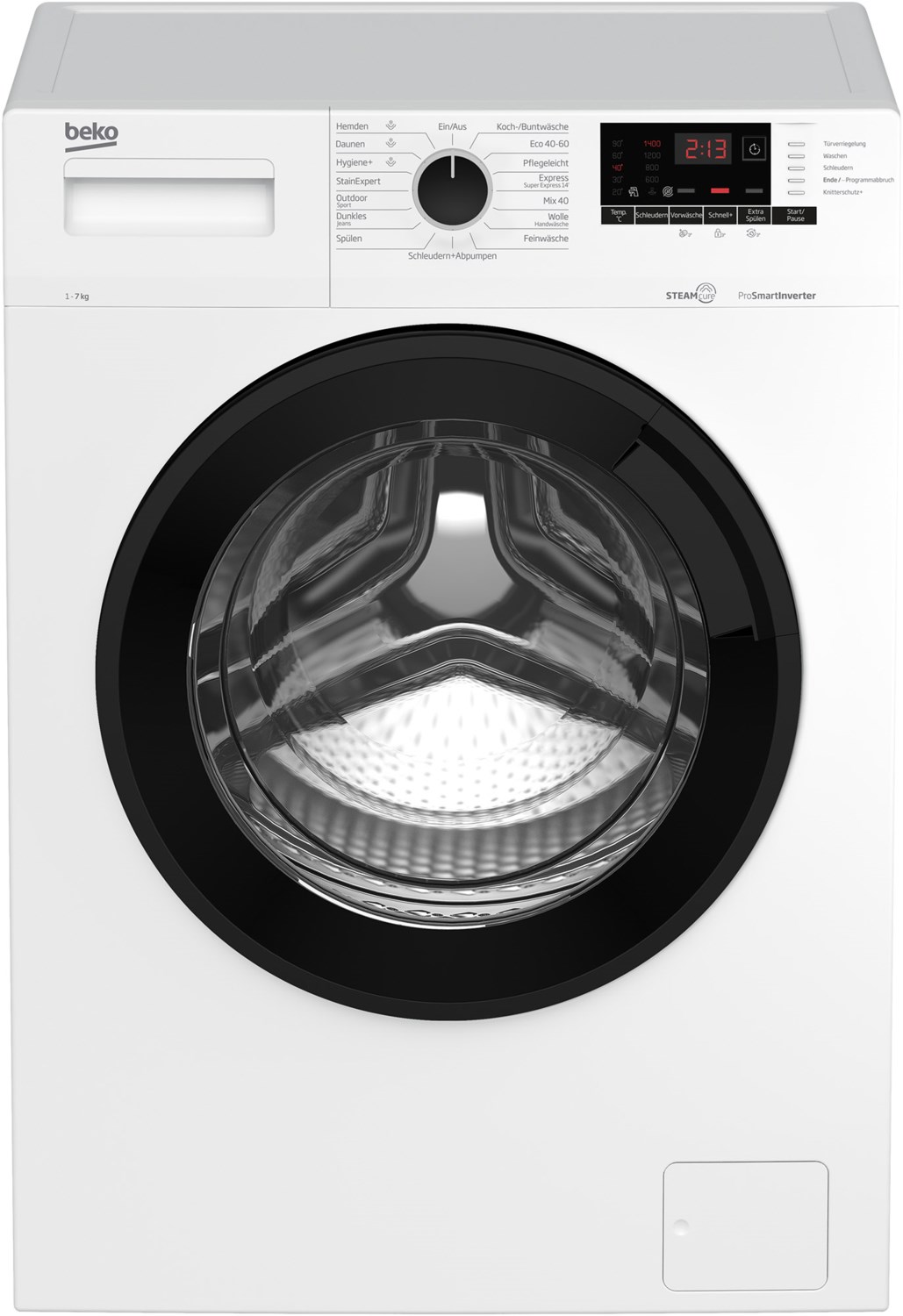 FH714AFL Stand-Waschmaschine-Frontlader weiß / A
