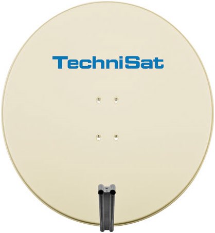 SATMAN 850 Plus Satelliten-Reflektor inkl. LNB-Halteschelle beige