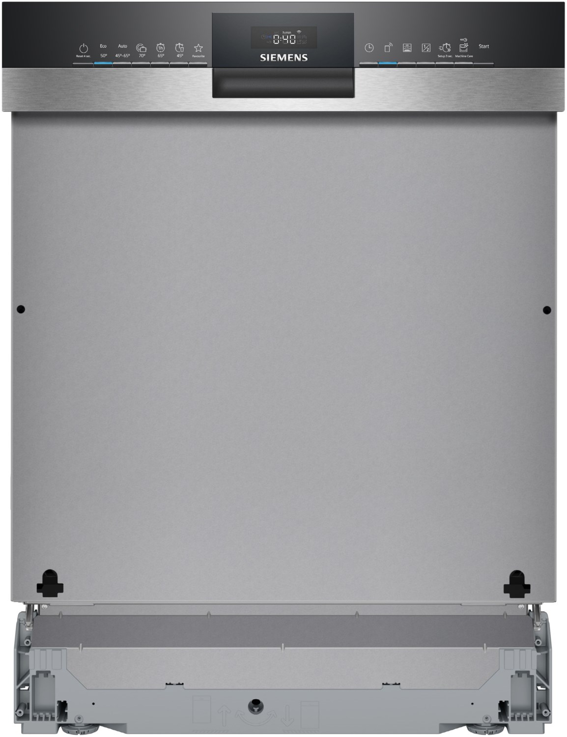 SN53HS03VE Teilintegrierter Einbau-Geschirrspüler 60 cm gebürsteter Stahl