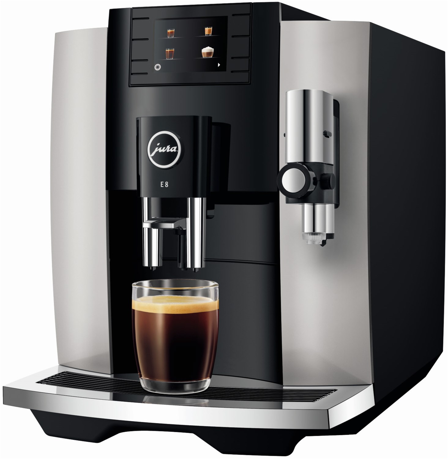 E8  Kaffee-Vollautomat Platin (EB)