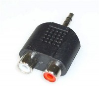 GS 17 Kl.st.3,5St.>2 Cinch-Adapter
