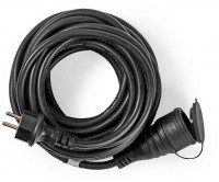 PECN120FBK Netzkabelverlängerung (20m) schwarz
