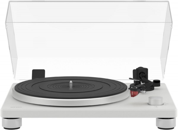 Platinum Automatic EAS Plattenspieler mit Bluetooth &amp; USB inkl. Ortofon 2M Red Tonabnehmer matt weiß/silber