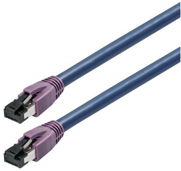 Netzwerk-/ Patchkabel (5,0m) dunkelblau