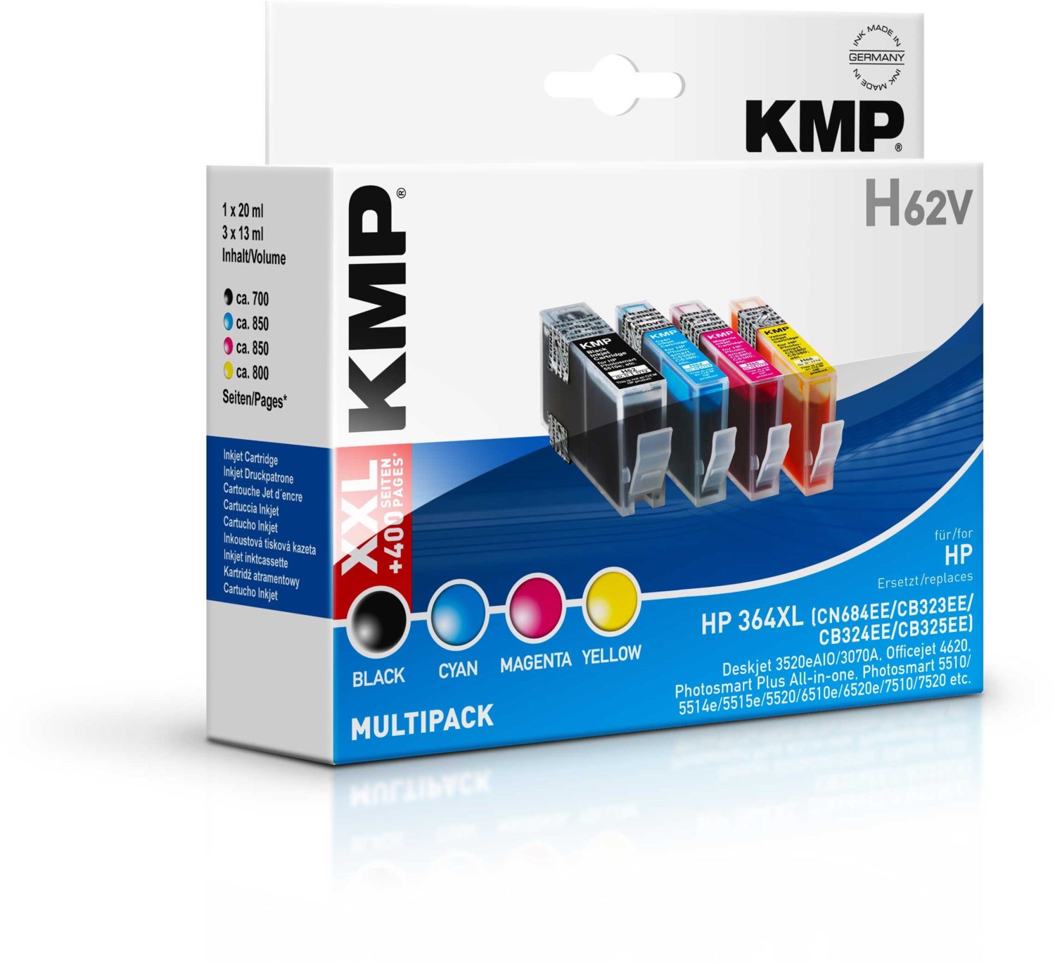 Image of H62V Multipack Tinten-Multipack 4-farbig