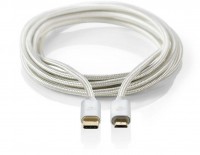 CCTB60650AL20 USB 2.0-Kabel (2m) aluminium Typ C-Stecker>Micro-B-Stecker