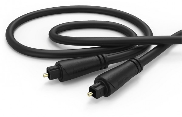 Lichtleiterkabel ODT Toslink (0,75m schwarz