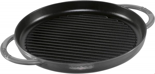 Grillpfanne Rund (30cm) Graphit-grau