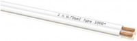 LS-Kabel 2x 0,75mm² weiß