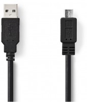 CCGB60500BK10 USB 2.0-Kabel (1m) schwarz A-Stecker>Micro-B-Stecker