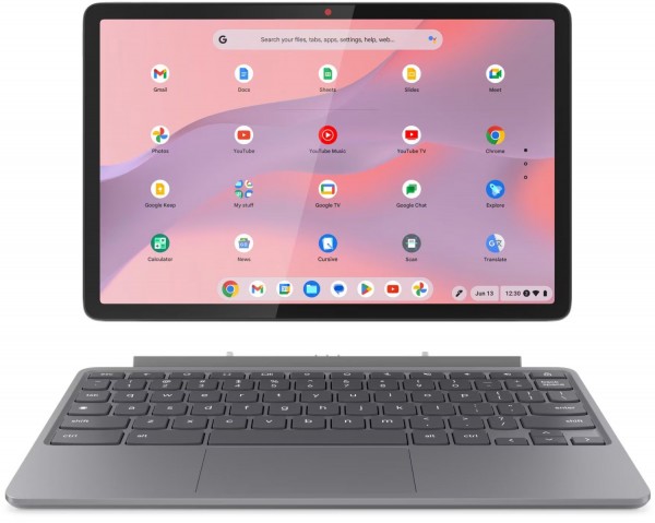Chromebook Duet 11M889 (83HH0034GE) 27,81 cm (10,95") luna grey, 8 GB RAM, Google Chrome OS, 1920x1200