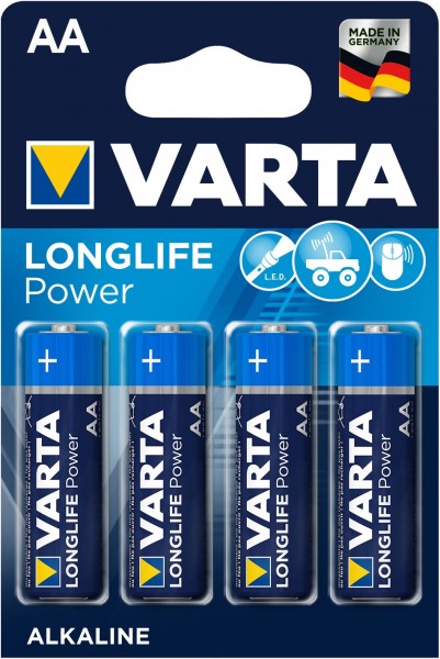 Longlife Power AA 4er Blister Mignon-Batterie