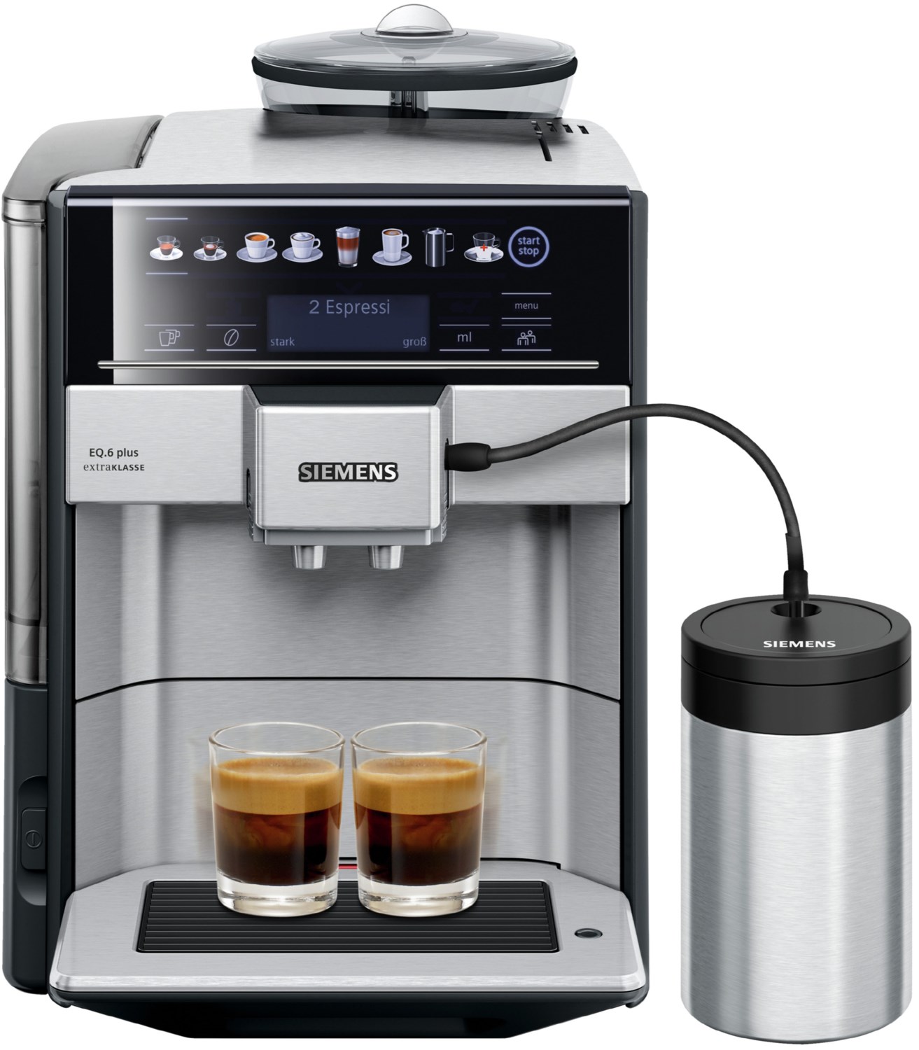 Siemens EQ6 plus extraKlasse TE657F03DE Kaffeevollautomat