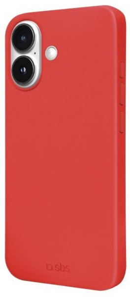 Instinct Cover für iPhone 16 rot