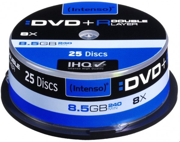 DVD+R DL 8x (8,5GB) DVD-Rohlinge